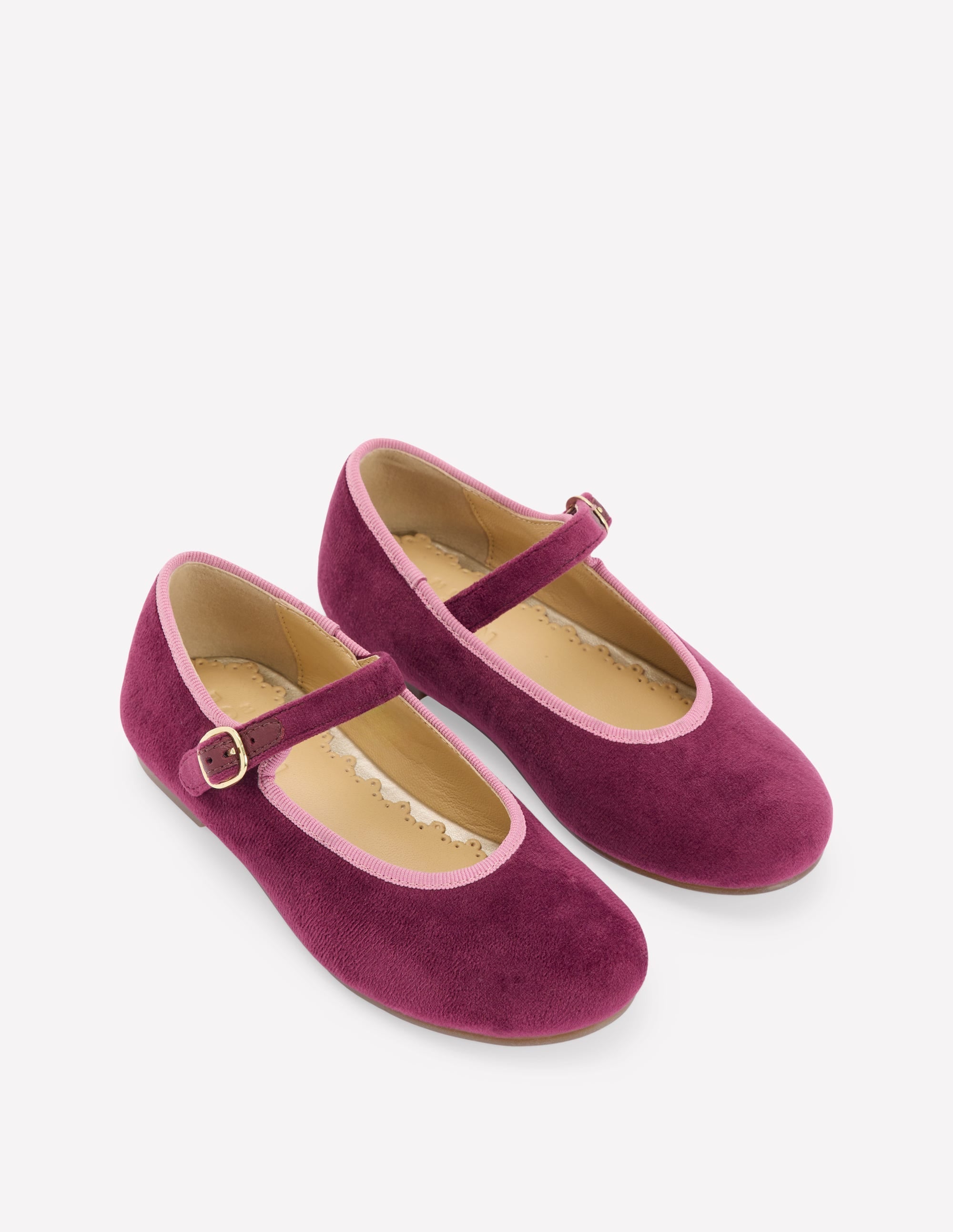 Mary Jane Shoes-Deep Wisteria