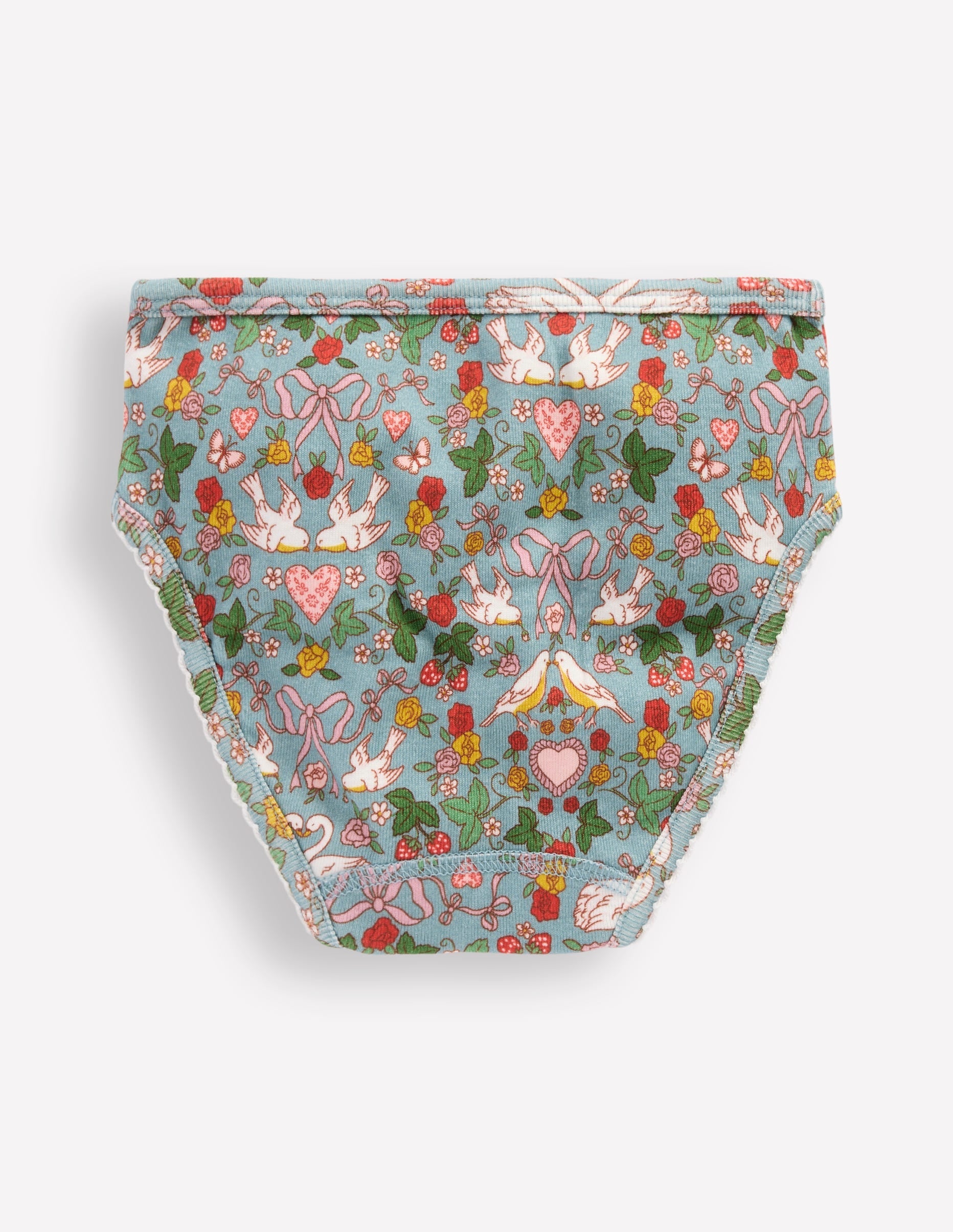 7-Pack Underwear-Festive Swans