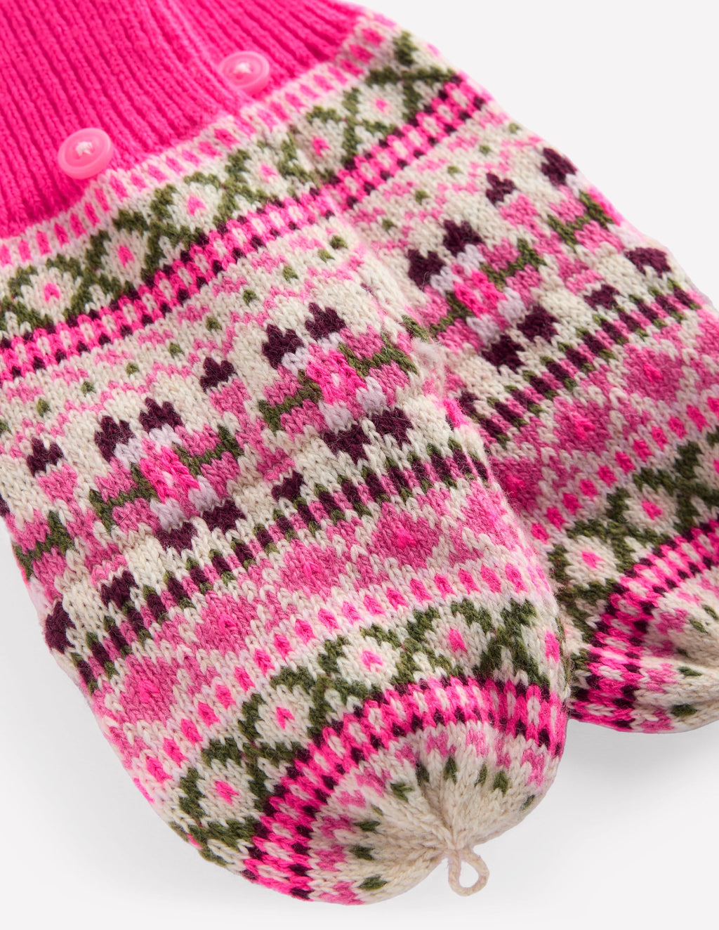 Fair Isle Mittens-Heritage Fair Isle