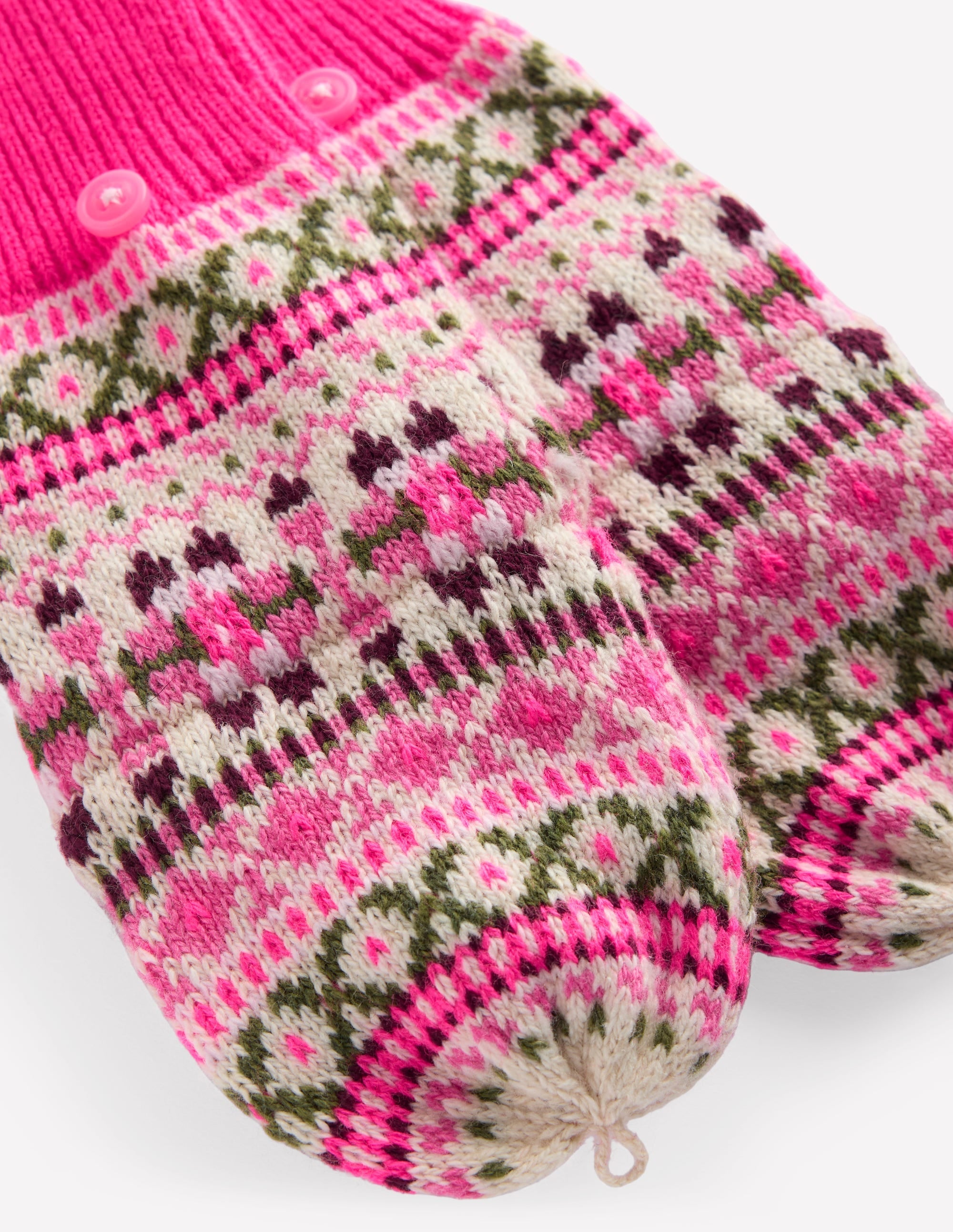 Fair Isle Mittens-Heritage Fair Isle