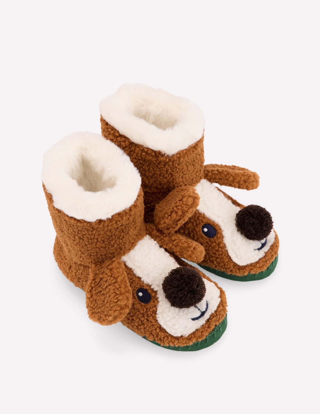 Novelty Slipper Boots-Dog