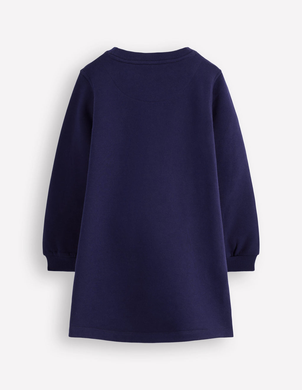 Ida Sweatshirt Appliqué Dress-College Navy Tigers