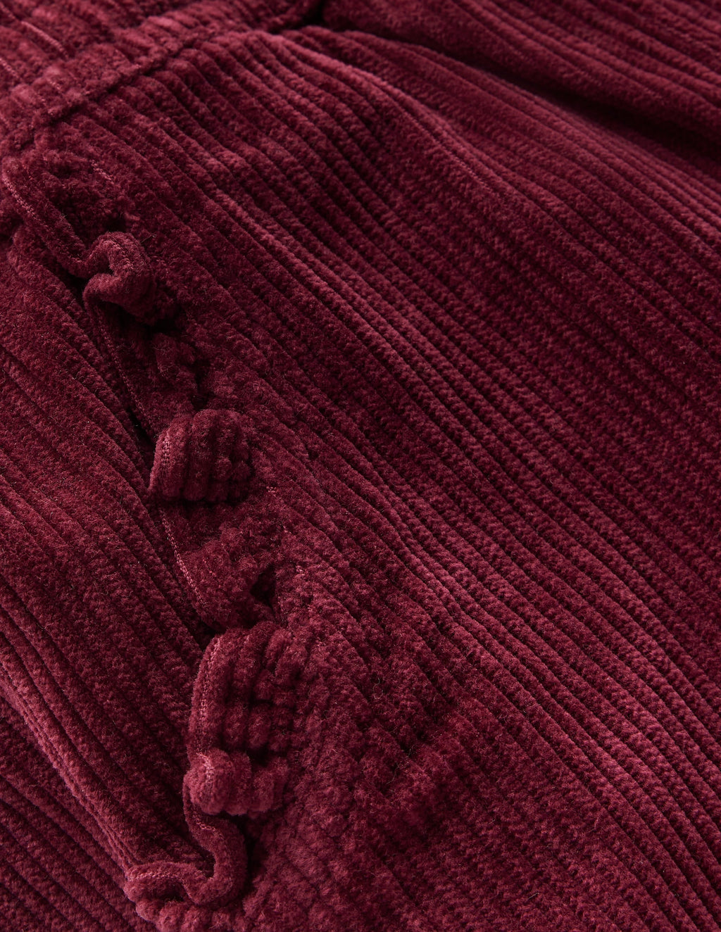 Relaxed Cord Pants-Deep Wisteria