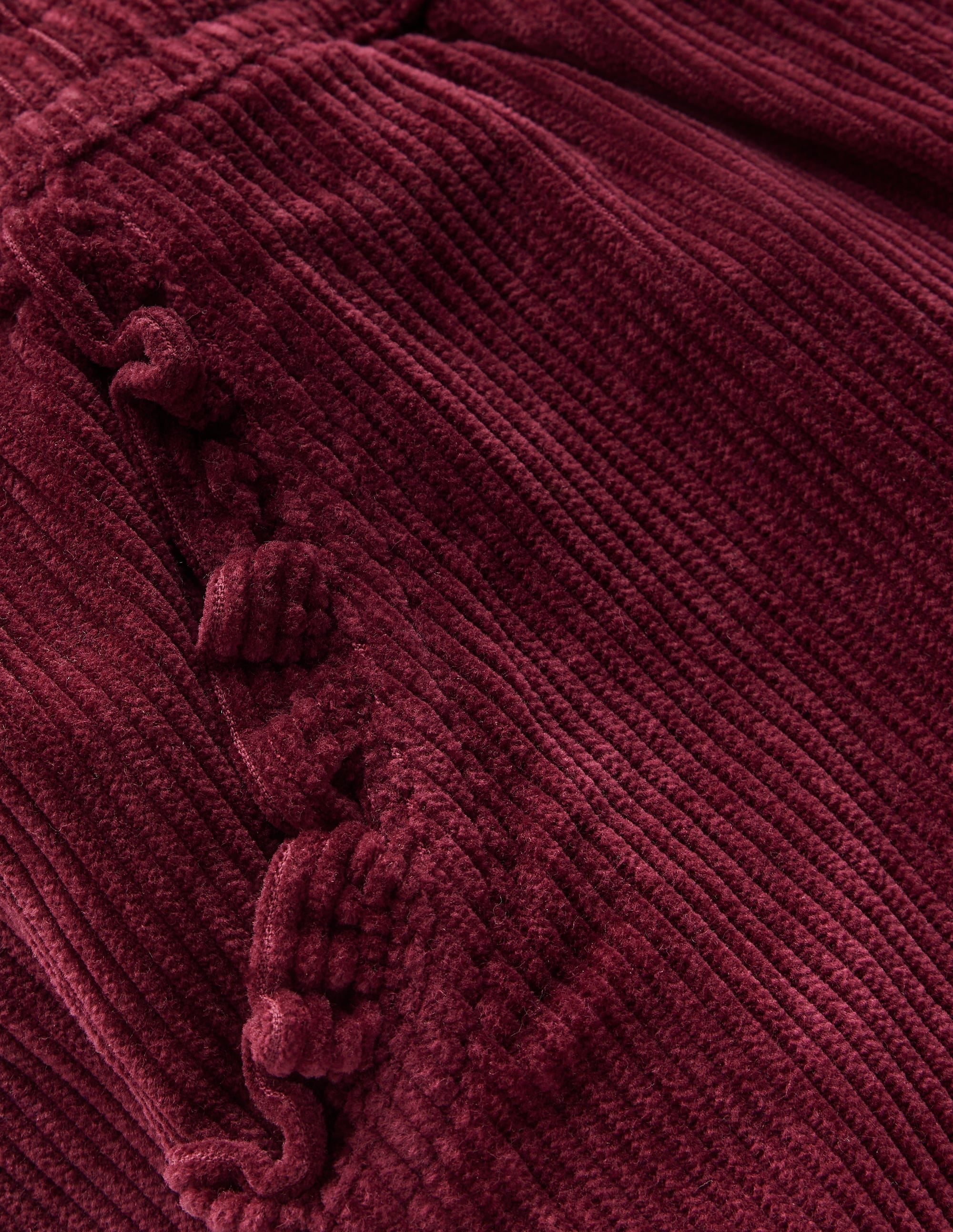 Relaxed Cord Pants-Deep Wisteria