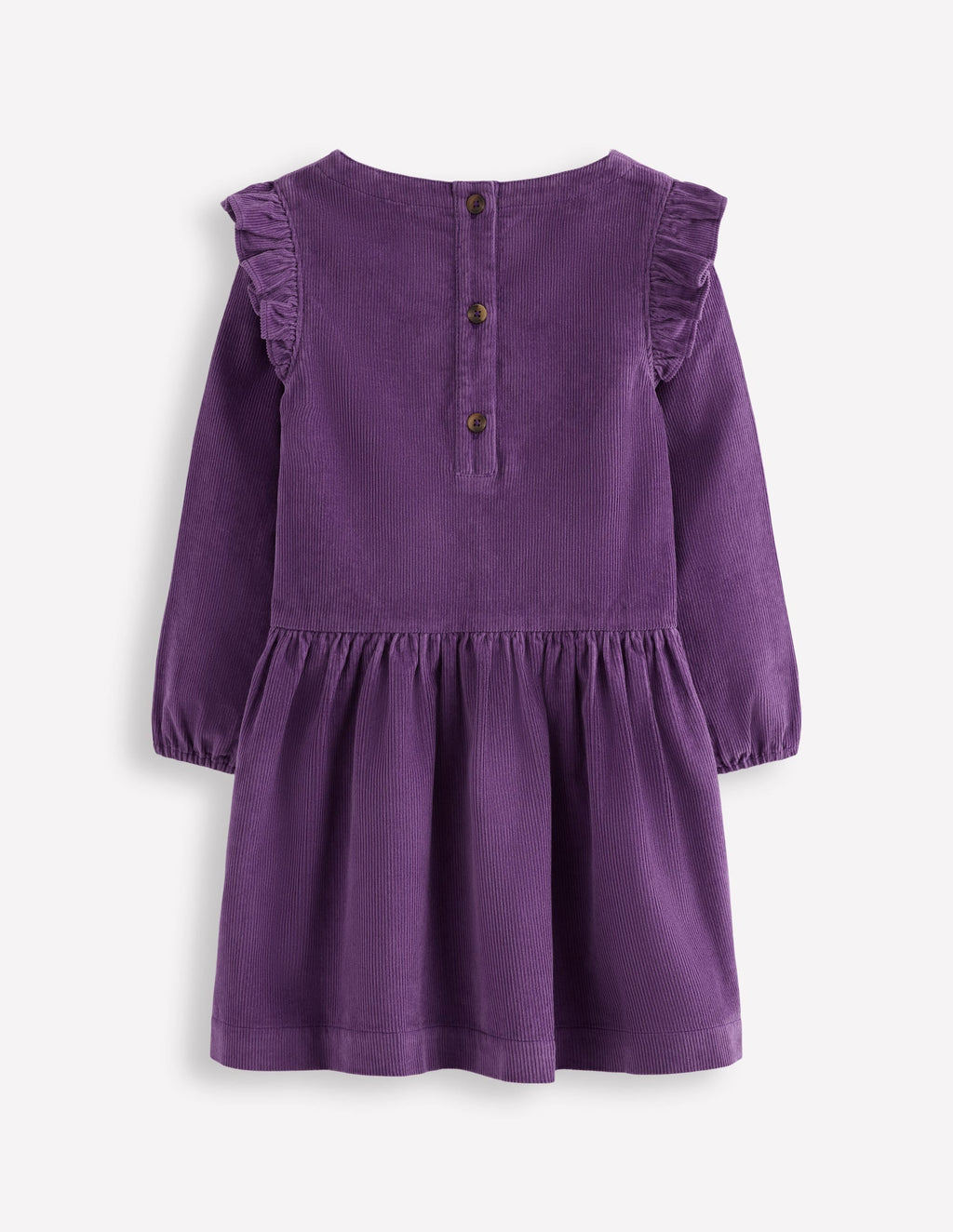 Cord Logo Dress-Mystic Purple Cherries
