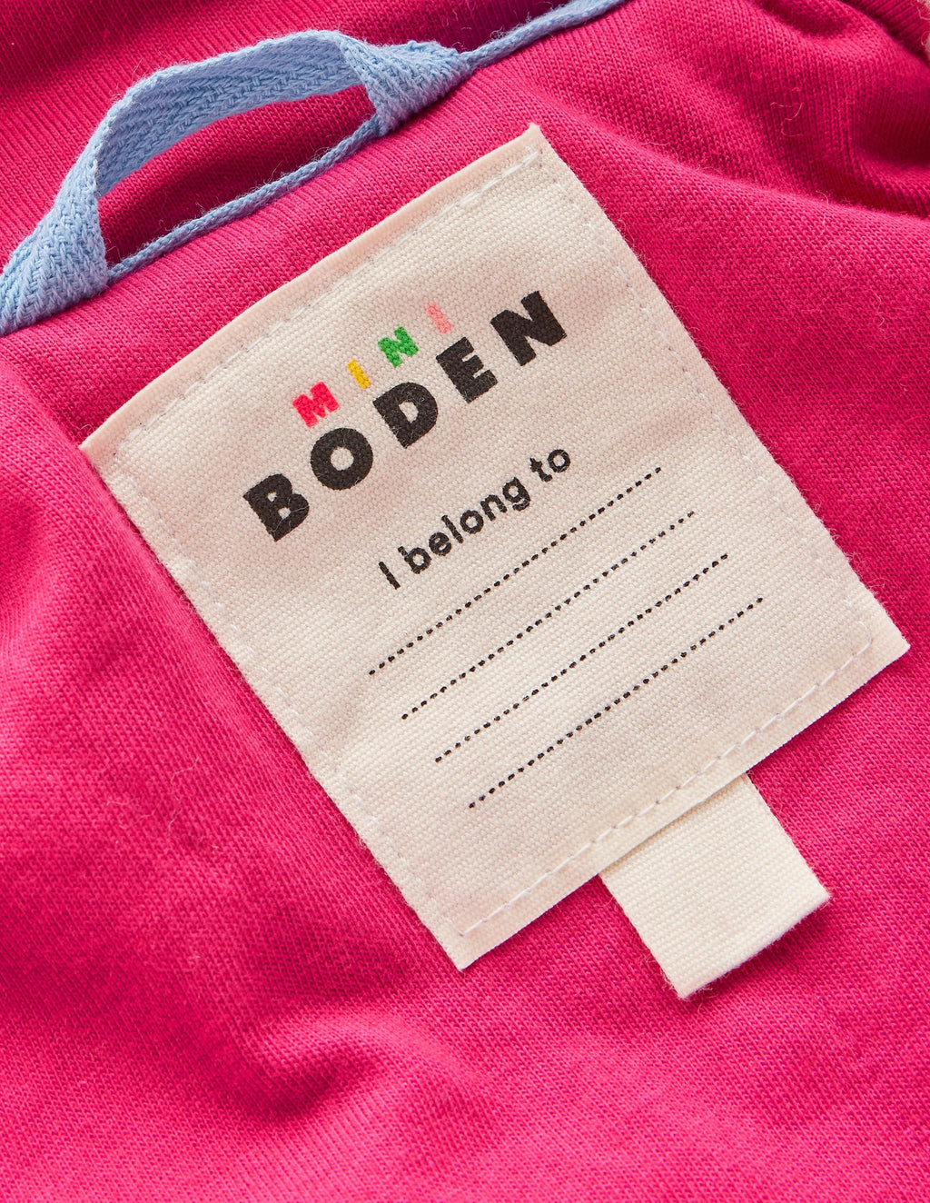 Borg Duffle Coat-Azalea Pink Gingham