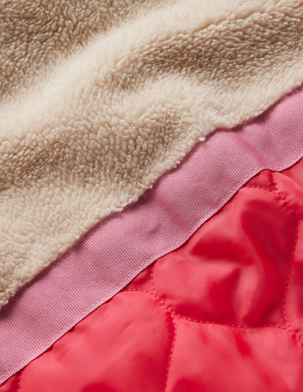 Fun Padded Coat-College Navy Tiger Stripe